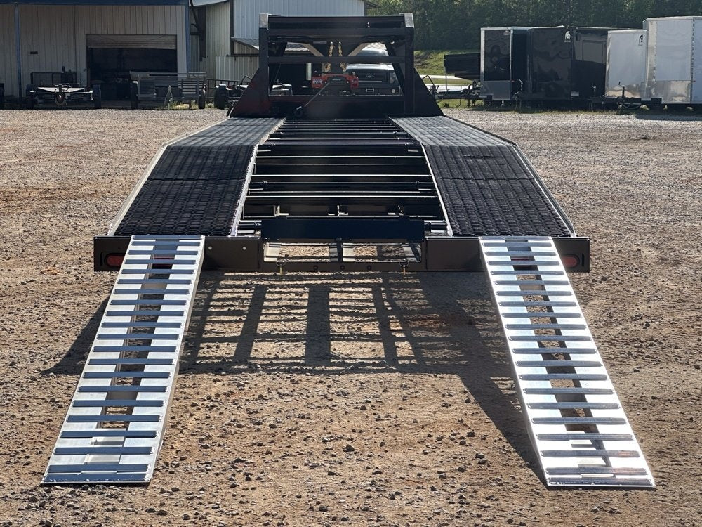 36' Stryker Gooseneck Mesh Deck Multi Car Haulers (2) 8k Axles - 12k GVWR Derated 004596