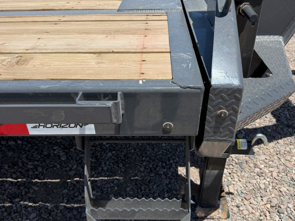 36' Horizon FFH Gooseneck Deckover Full Tilt Trailer - (2) 10k Axles 012397