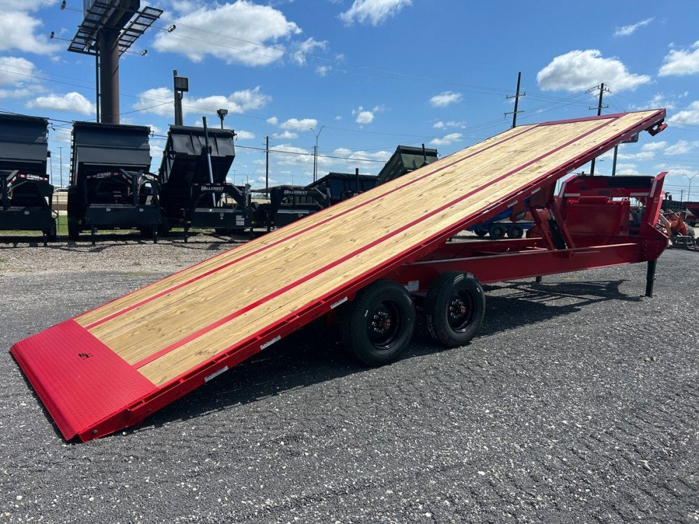 28' Horizon FFT Gooseneck Full Deckover Tilt Trailer - (2) 10K Axles 016937