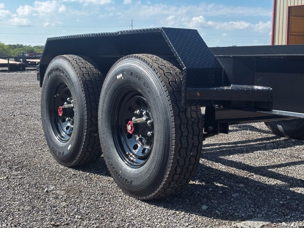 16' Gooseneck Roll Off Base Trailer (2) 8K Axles 14 ply Tires 003119