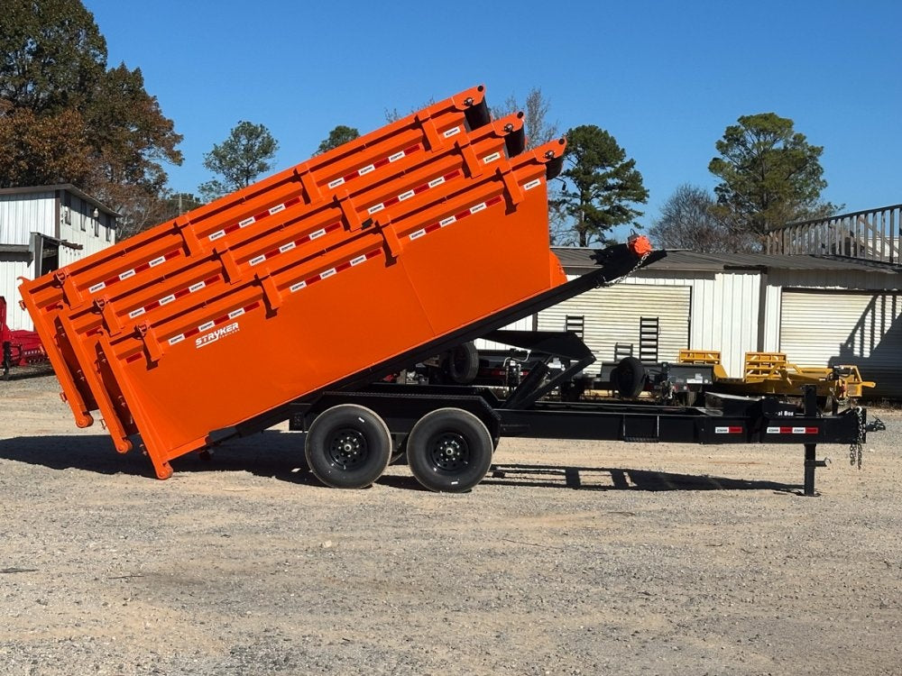 Stryker 14' BP Roll off Bundle (2) 7k Axles + 3 Bins w/ 4' Walls 2579