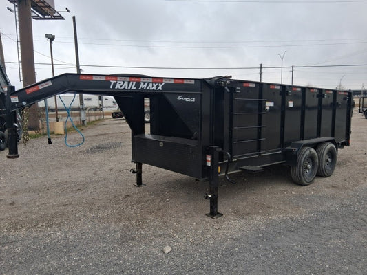 16' x 83" Trail Maxx Dump Trailers 1209