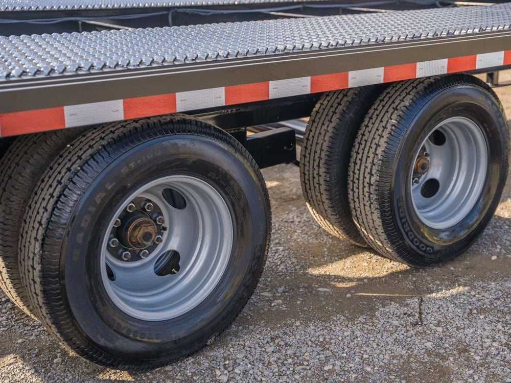 53' Ultra Max 4 Car Trailer, 10K Axles, 102" Wide, 30" Wide Grate, 9' Aluminum Ramps 149125