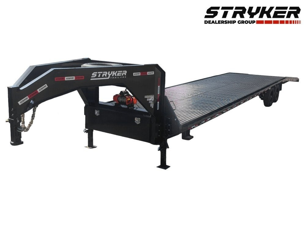 40' Stryker Gooseneck Mesh Deck Multi Car Hauler - (2) 8k Axles - 12k GVWR Derated 004147