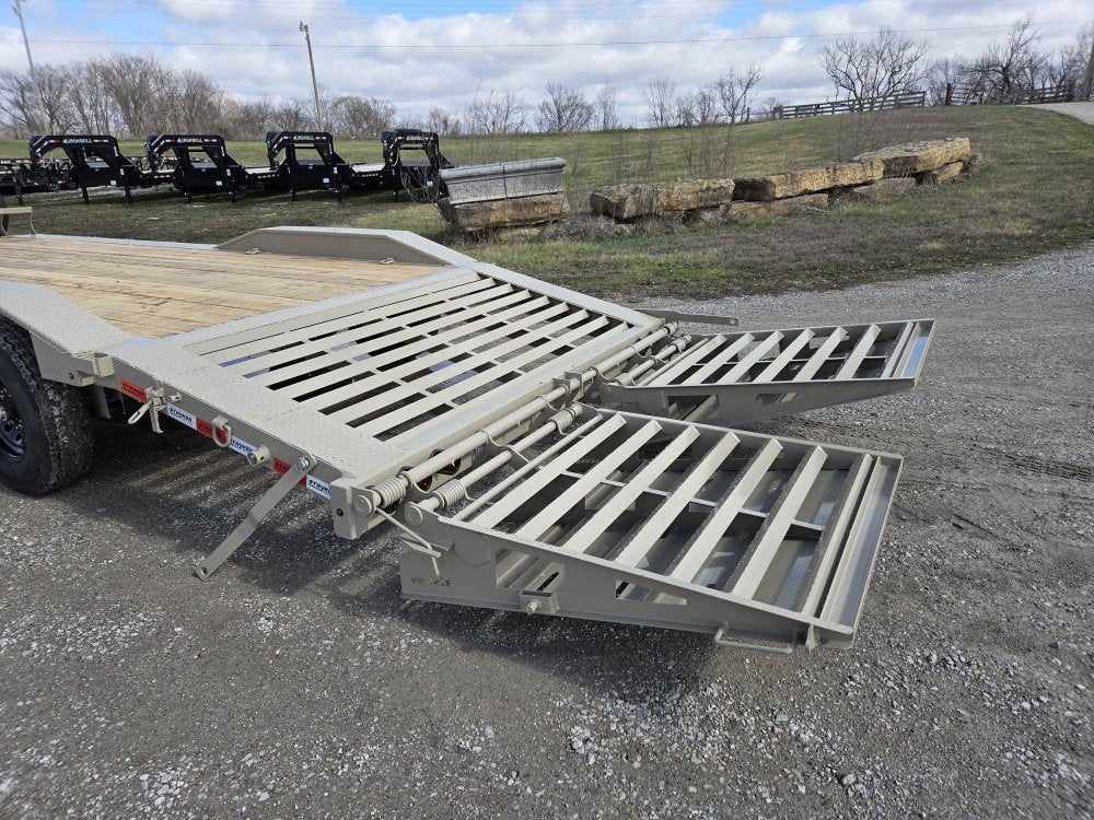 22' Stryker SET Bumper Pull Equipment Trailer DOF - (2) 7K Axles 4083