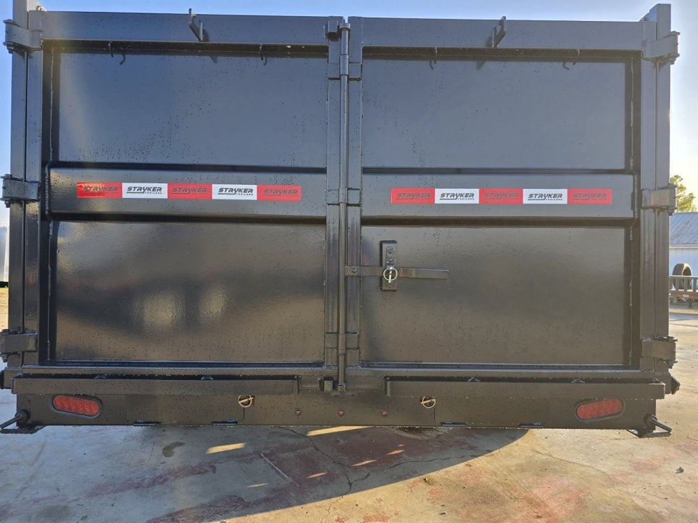 16' Stryker SDT Bumper Pull Dump Trailer 48" Side Walls - (2) 7k Axles 3760