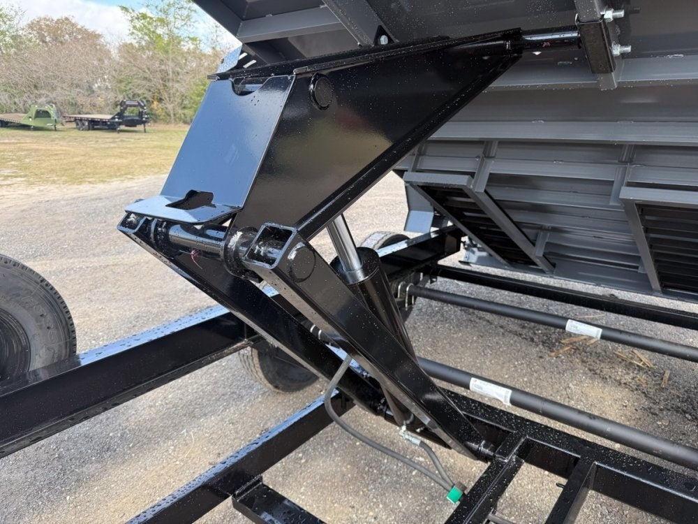 14' Stryker SDT Bumper Pull Dump Trailer 24" Side Walls - (2) 7k Axles 4265