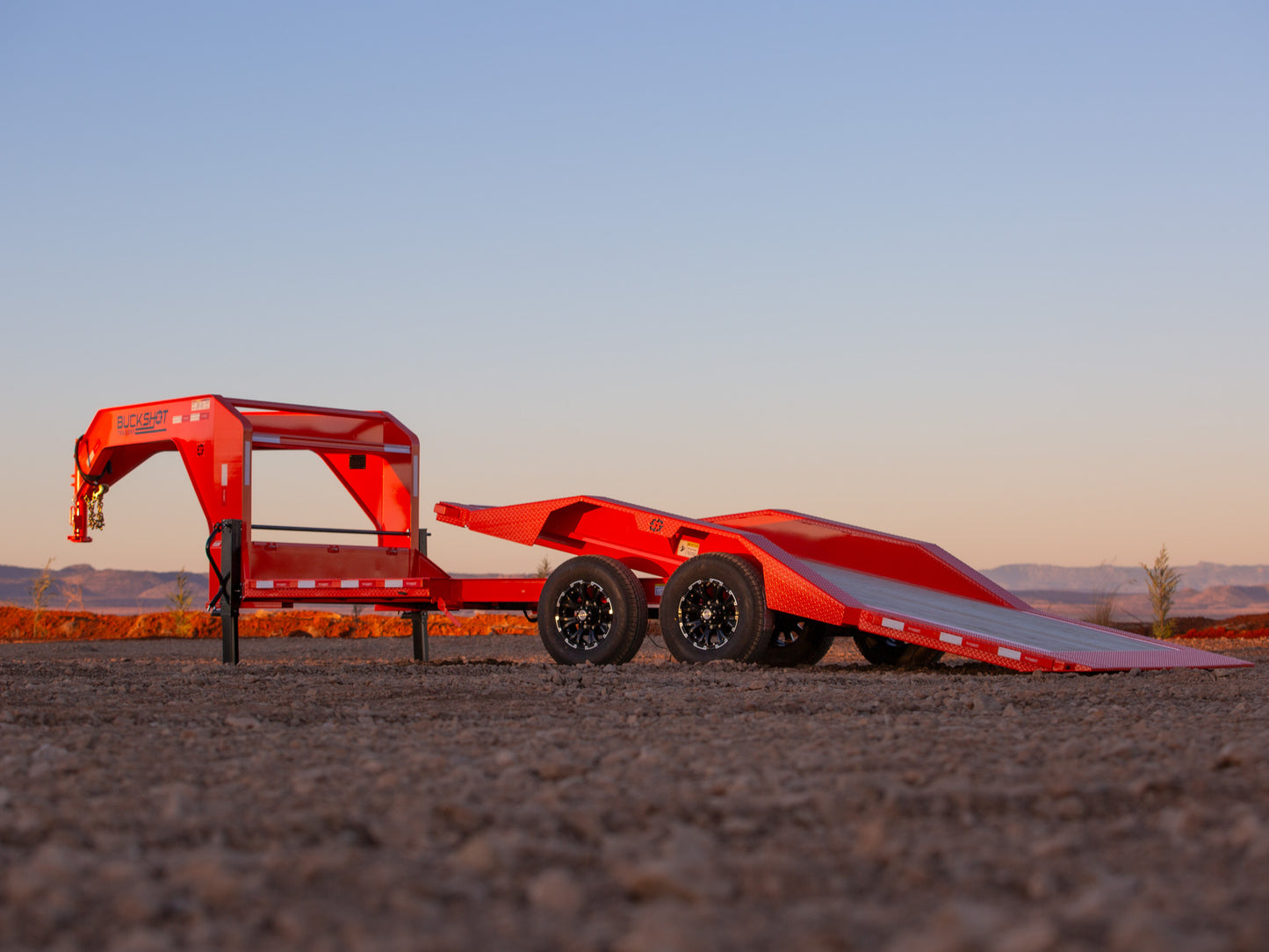 Buckshot AR Tilt Gooseneck Equipment Trailer