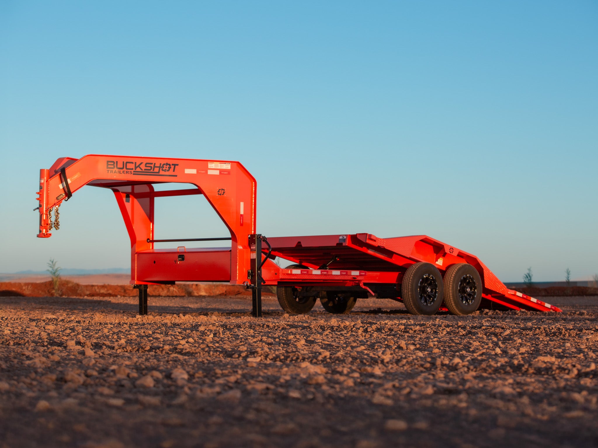 Buckshot AR Tilt Gooseneck Equipment Trailer