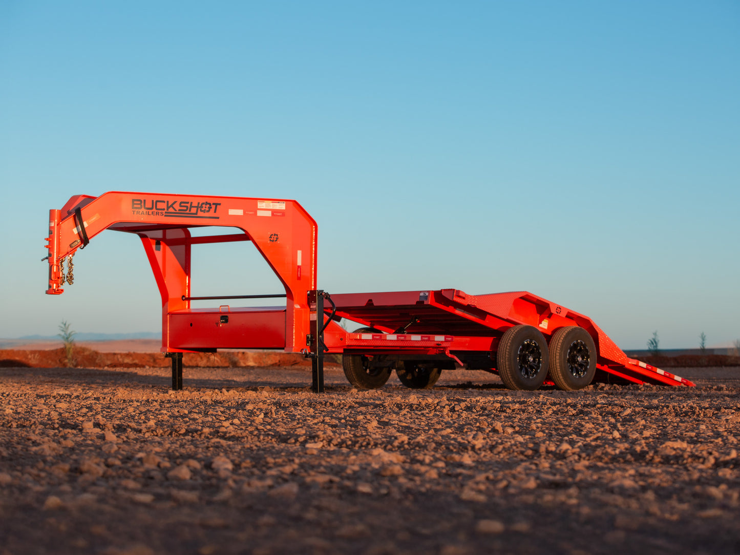 Buckshot AR Tilt Gooseneck Equipment Trailer