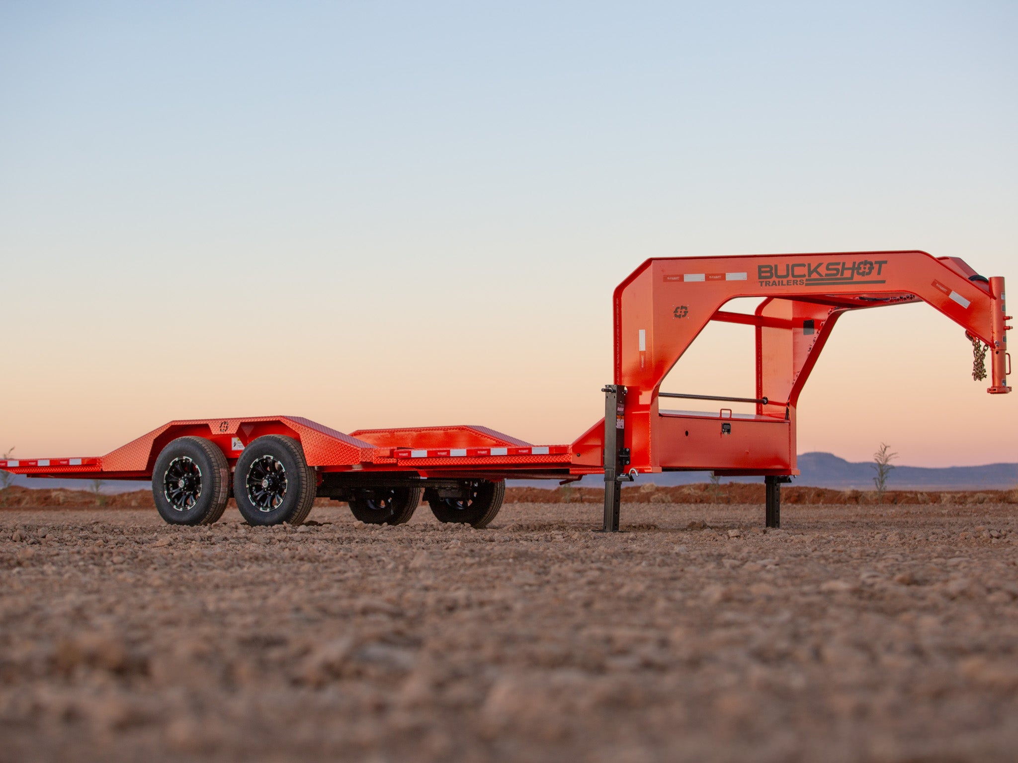 Buckshot AR Tilt Gooseneck Equipment Trailer