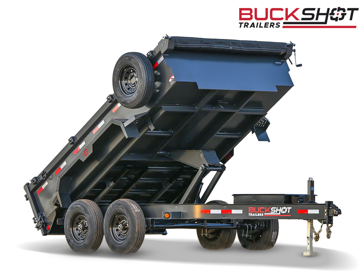 Buckshot BD Bumper Pull Dump Trailer
