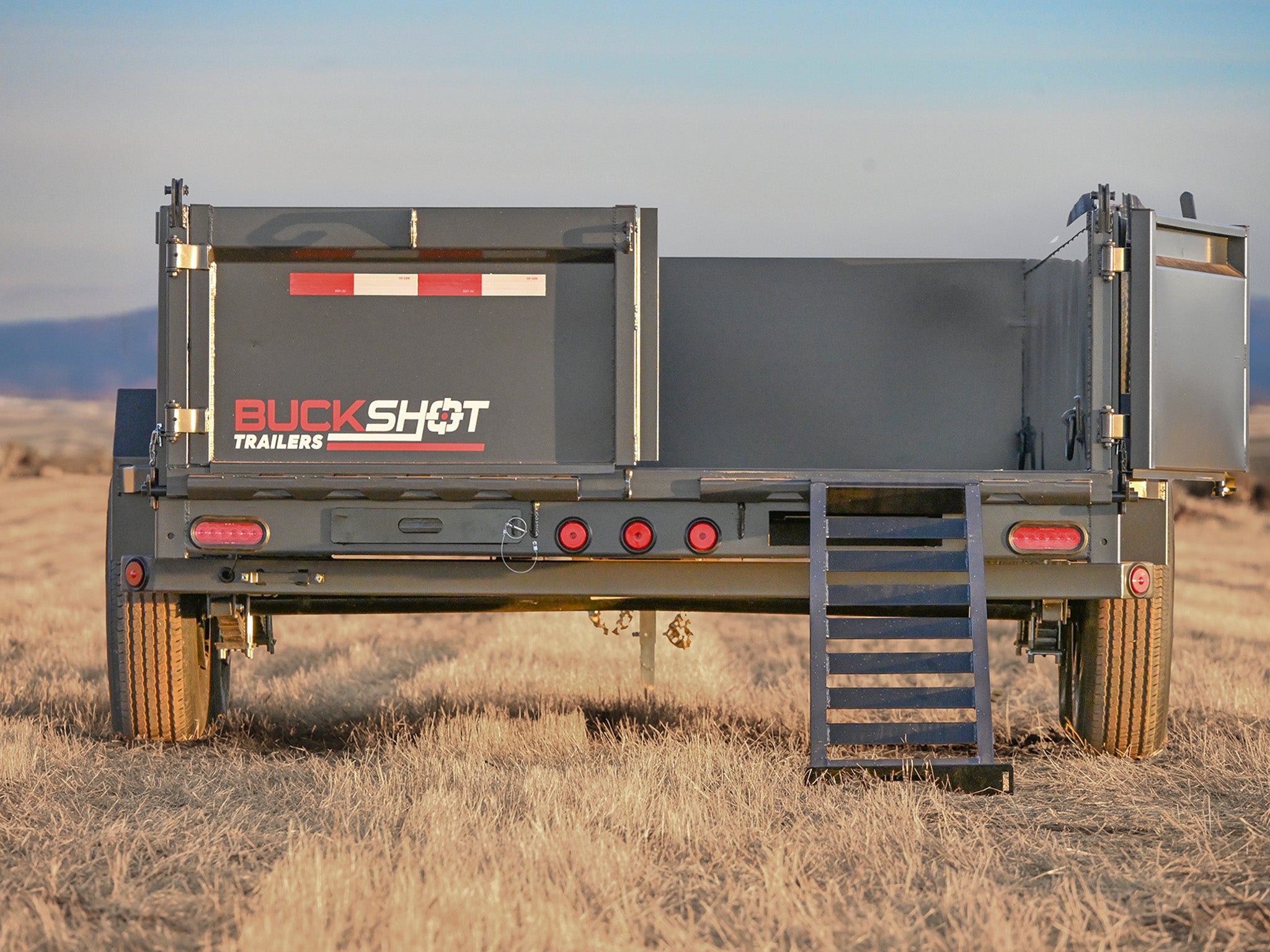 Buckshot BD Bumper Pull Dump Trailer