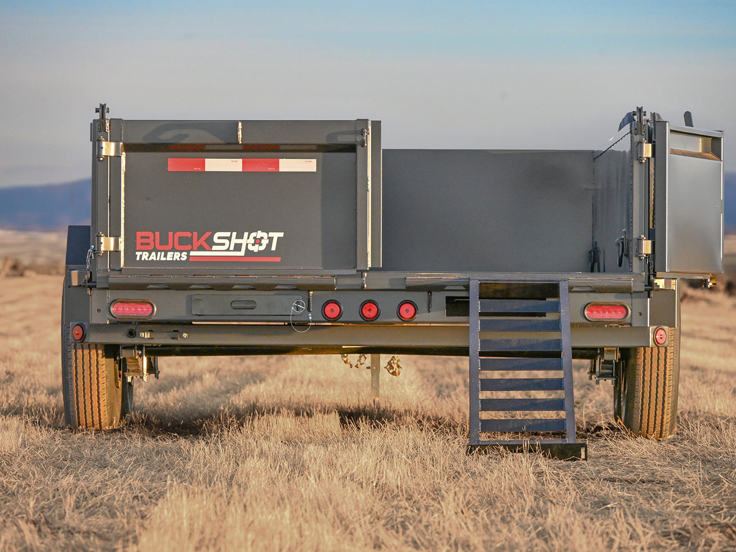 Buckshot BD Bumper Pull Dump Trailer
