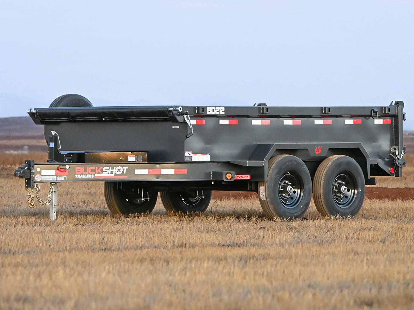 Buckshot BD Bumper Pull Dump Trailer