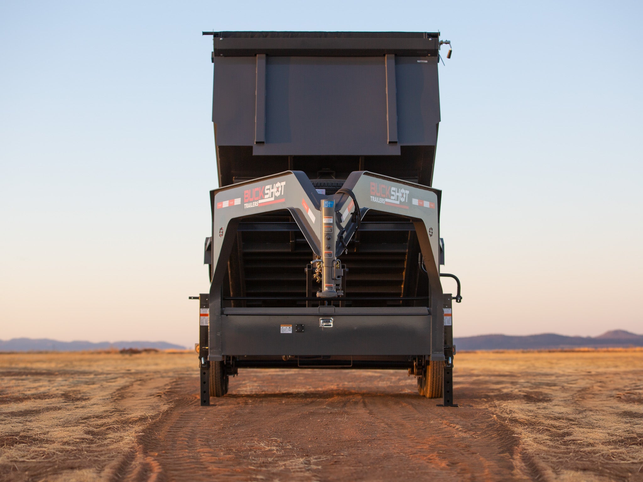 Buckshot GHI Gooseneck Dump Trailer