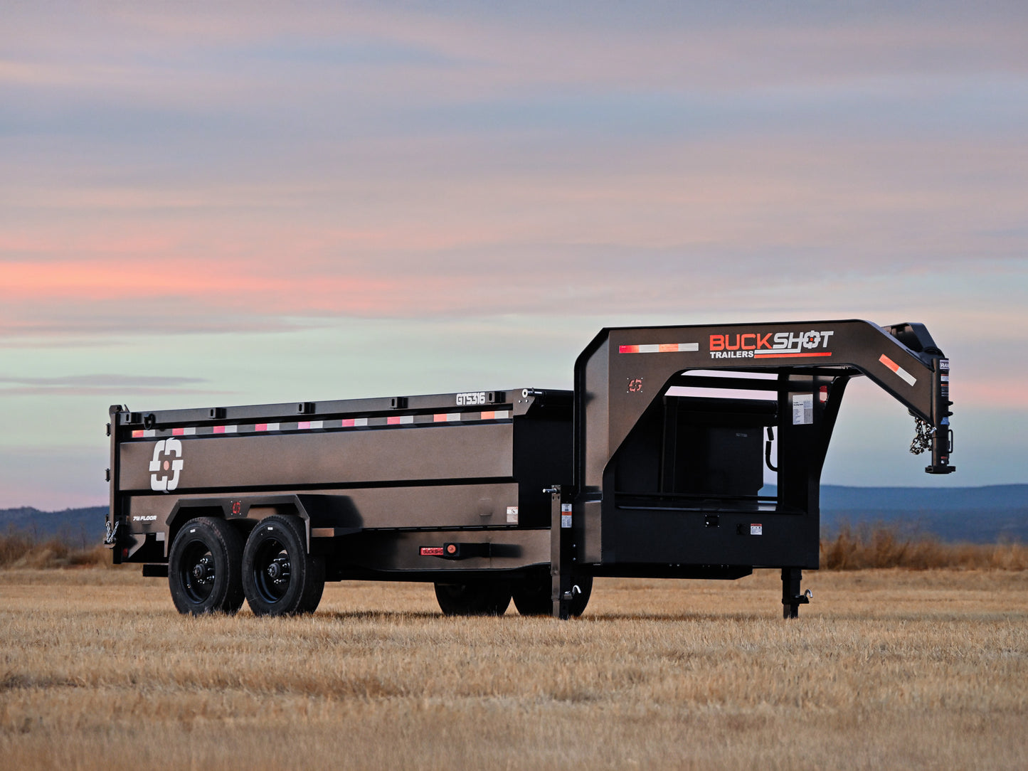 Buckshot GTS Gooseneck Dump Trailer