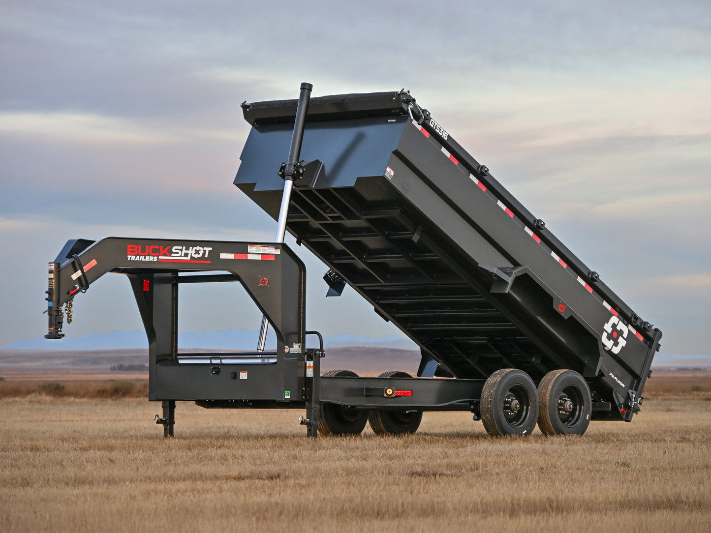 Buckshot GTS Gooseneck Dump Trailer