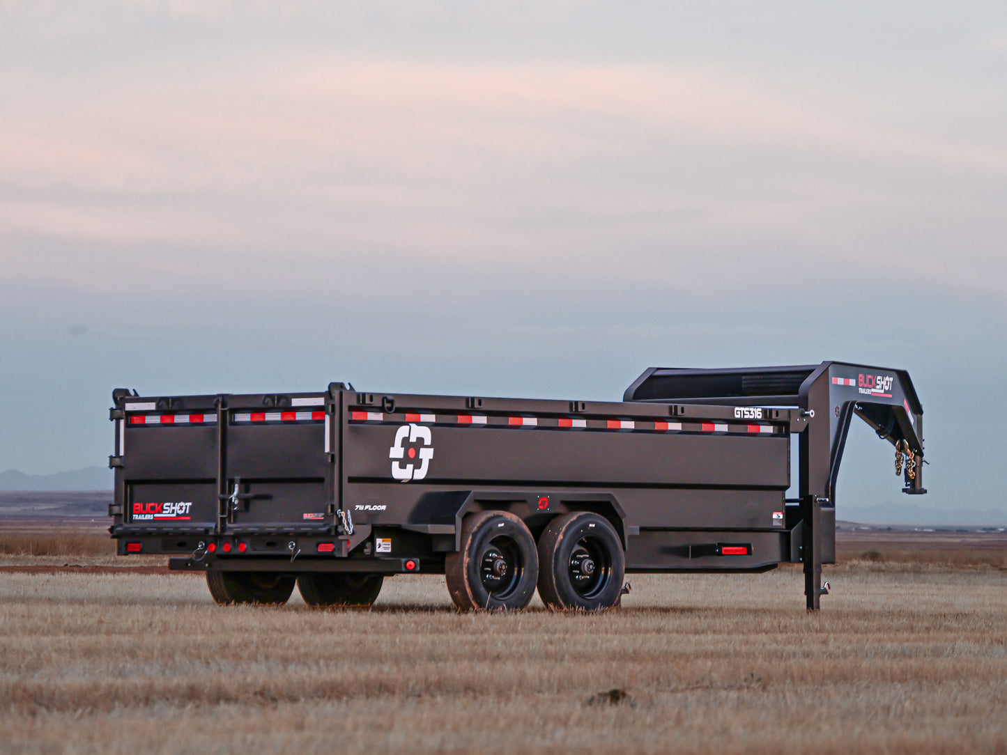 Buckshot GTS Gooseneck Dump Trailer