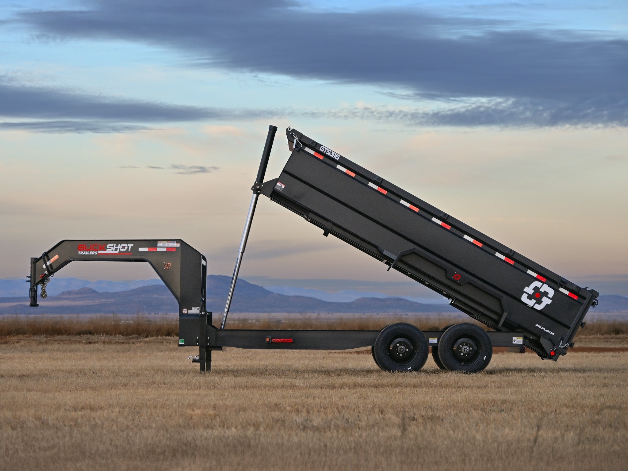 Buckshot GTS Gooseneck Dump Trailer