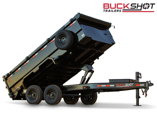 Buckshot LP Bumper Pull Dump Trailer