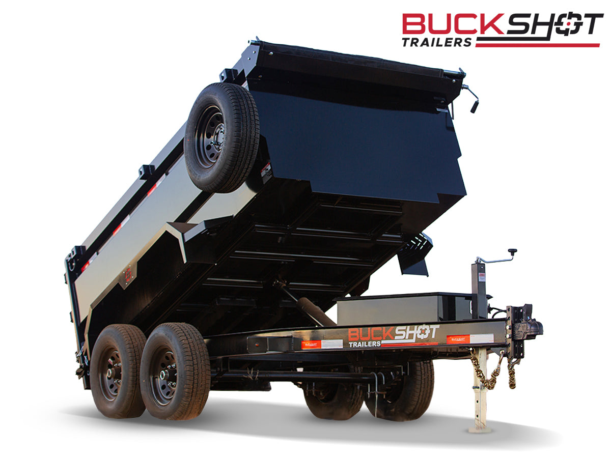 Buckshot LPE Bumper Pull Dump Trailer