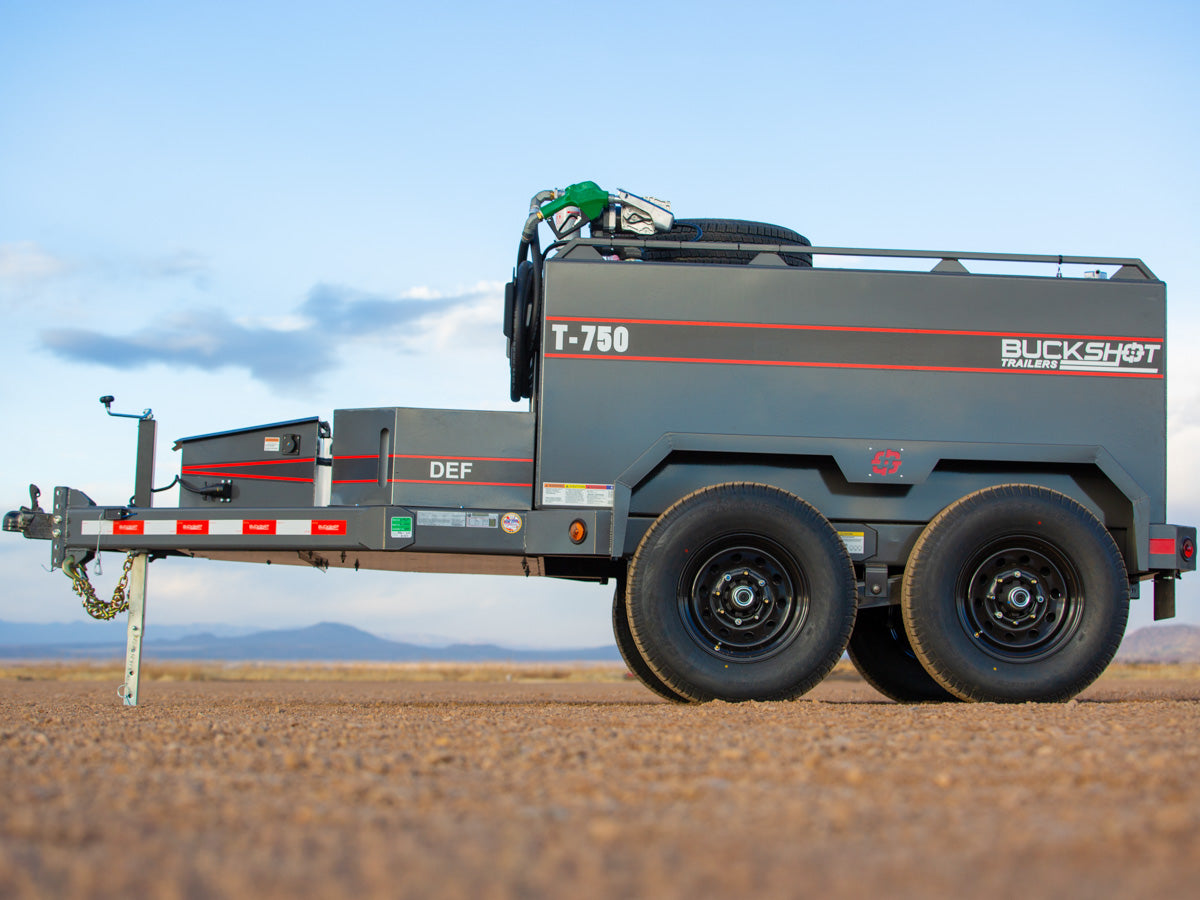 Buckshot T-750 Bumper Pull Fuel Trailer