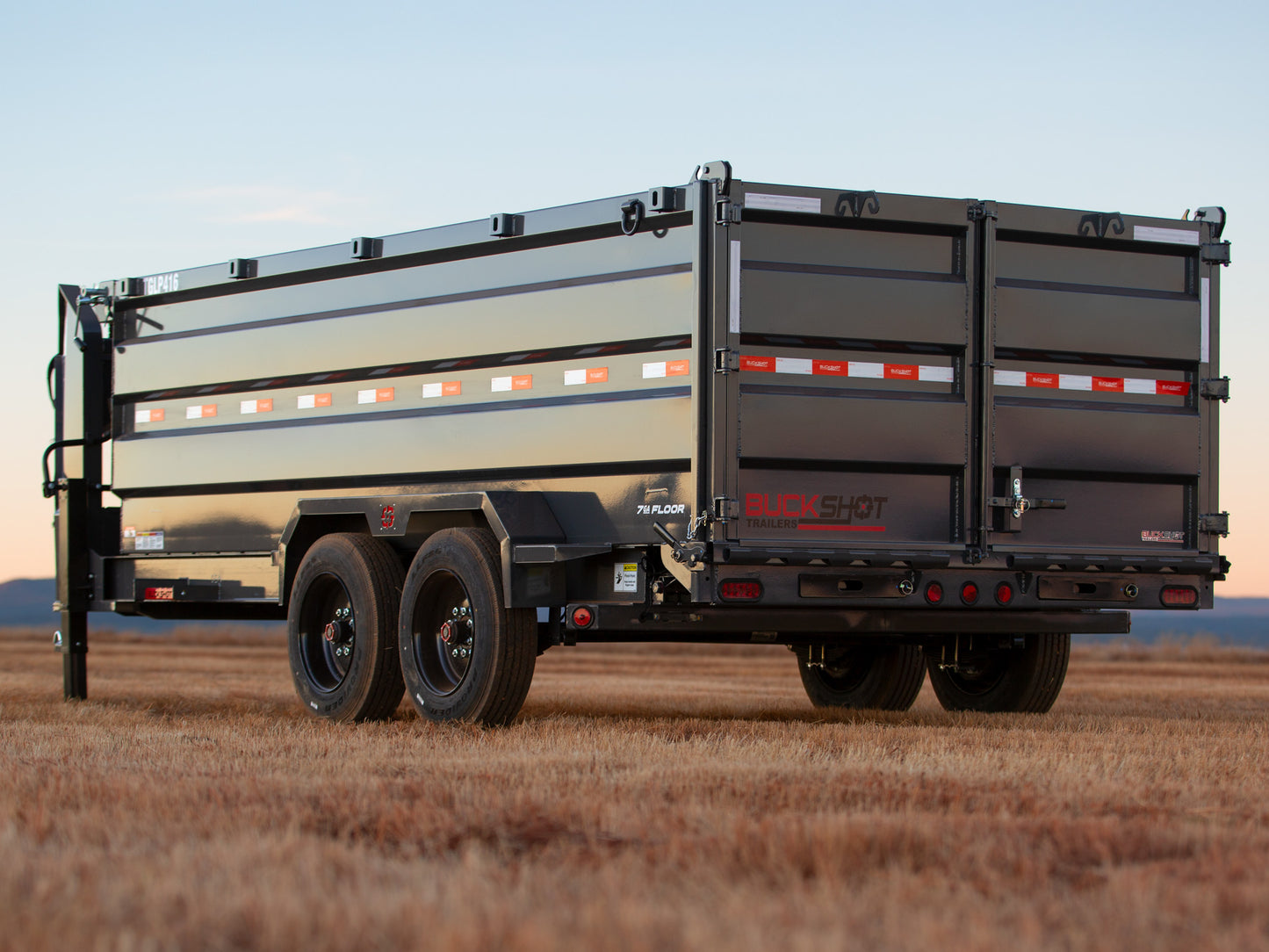 Buckshot GTI Gooseneck Dump Trailer