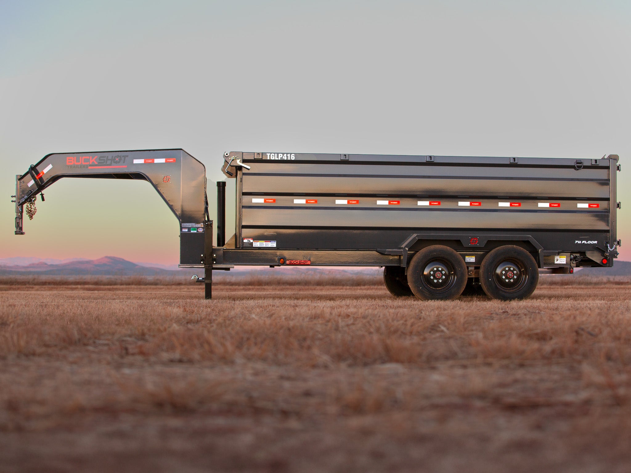Buckshot GTI Gooseneck Dump Trailer