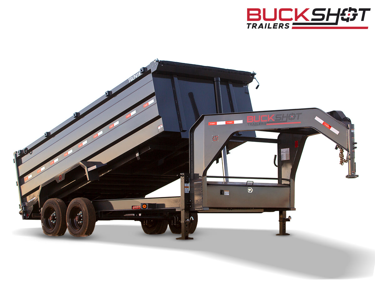 Buckshot GTI Gooseneck Dump Trailer
