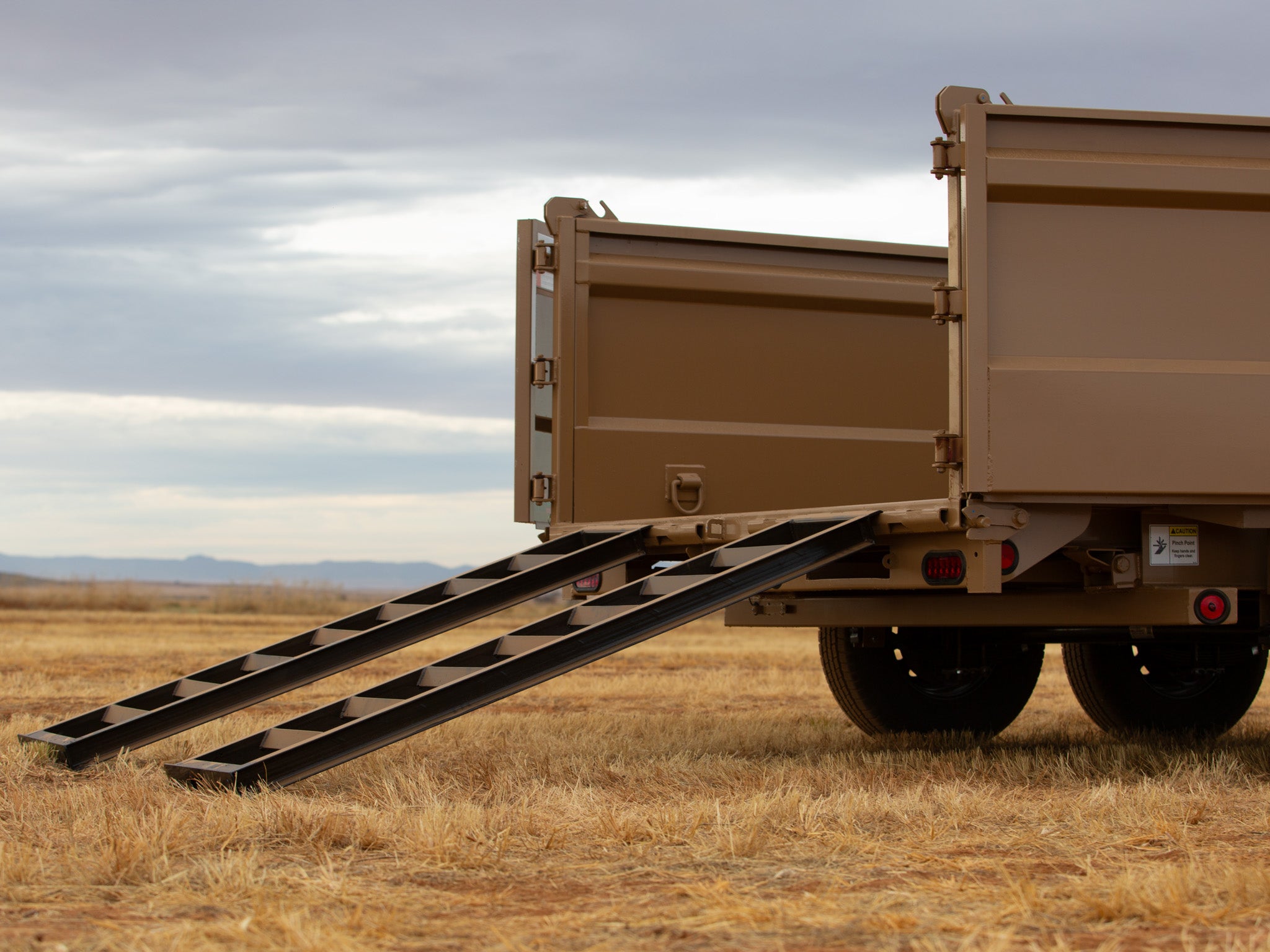 Buckshot TLP Bumper Pull Dump Trailer