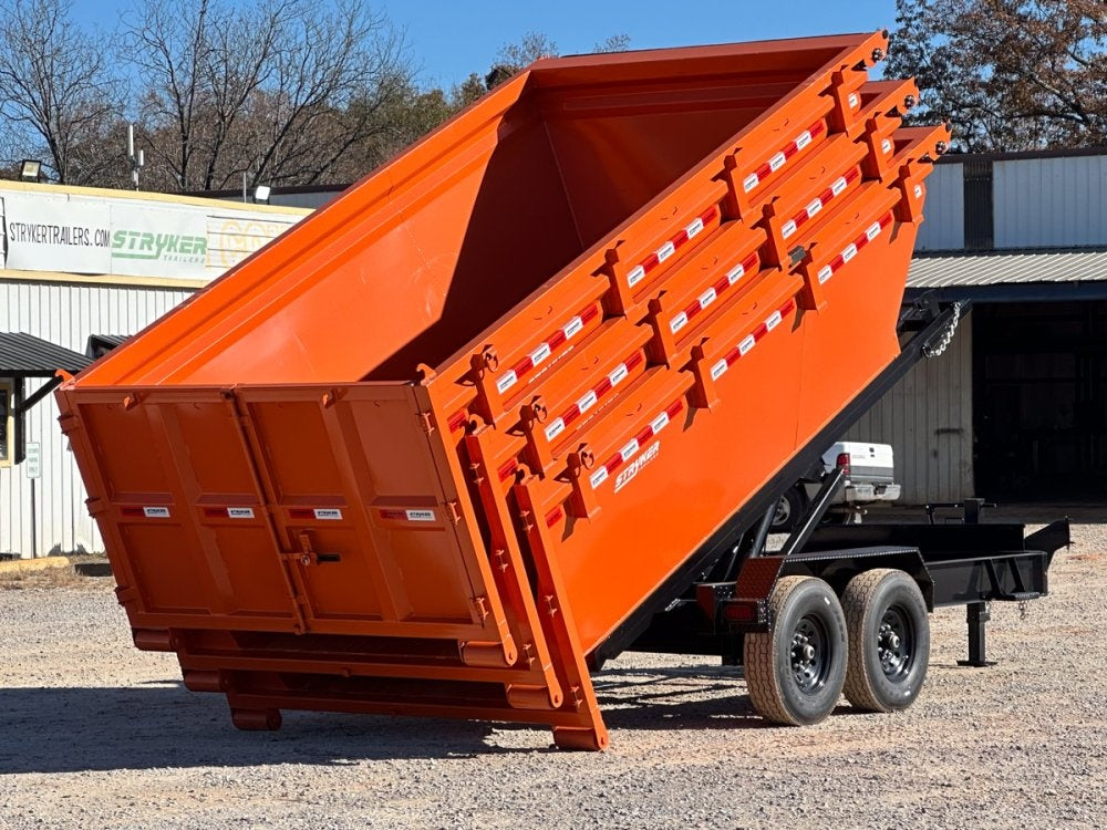 Stryker 14' BP Roll off Bundle (2) 7k Axles + 3 Bins w/ 4' Walls 2579