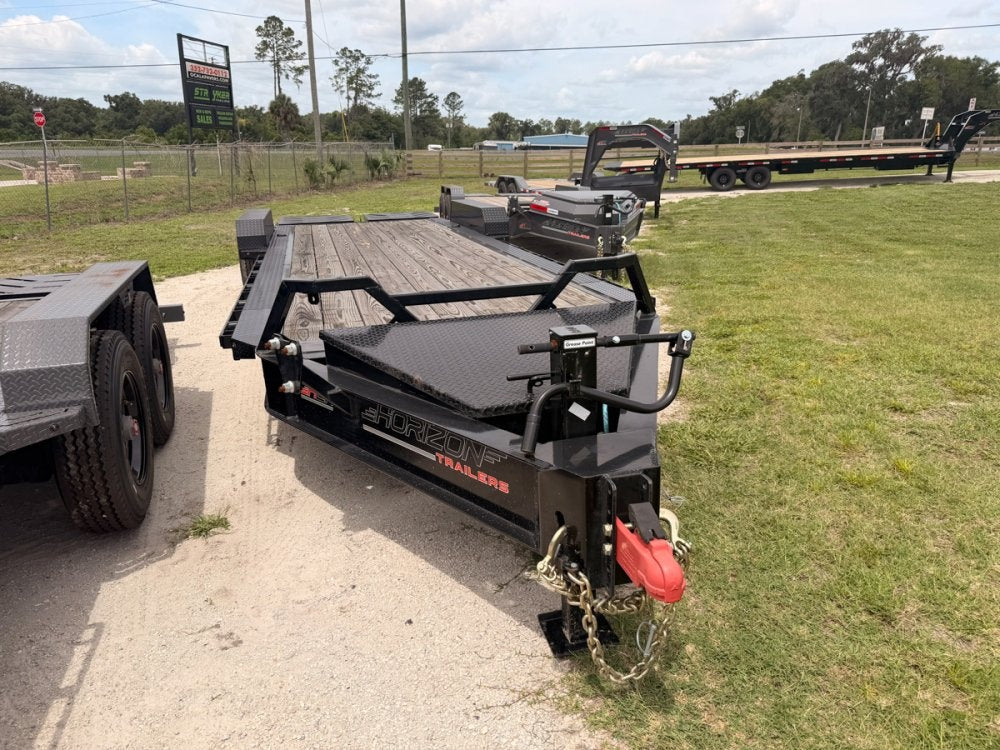 24' HEH Bumper Pull Equipment Trailer (2) 10K Axles, 3' Dove W/ Mountain Ramps 11823