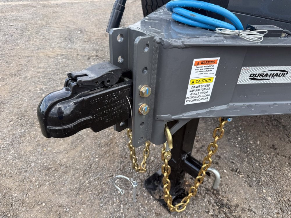 16' Dura-Haul DRL Bumper Pull Dump Trailer 24" Side Walls - (2) 8K Axles 11632