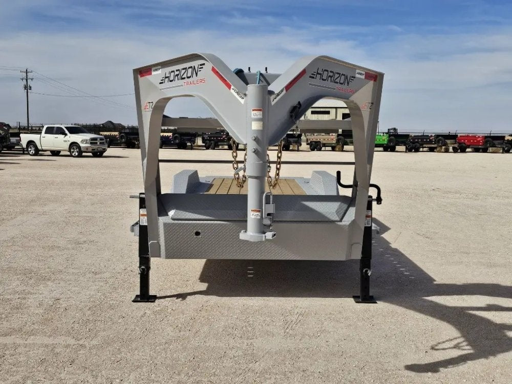 24' Horizon ETZ Gooseneck Equipment Tilt Trailer - (2) 8K Axles 15556