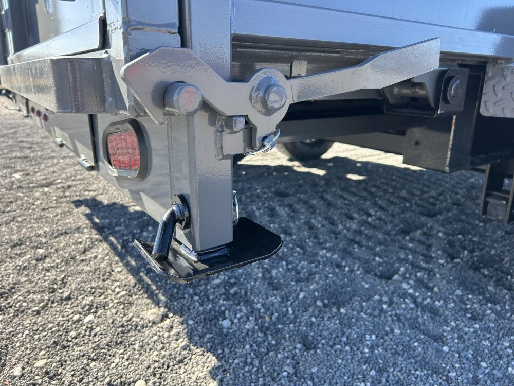 14' Stryker SDT Gooseneck Dump Trailer 48" Side Walls - (2) 7k Axles 3930