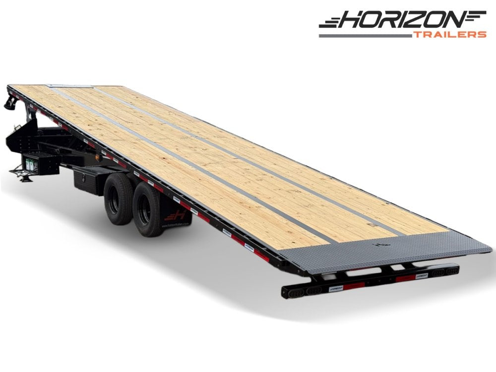 34' Horizon FFH Gooseneck Deckover Full Tilt Trailer - (2) 10k Axles 14205