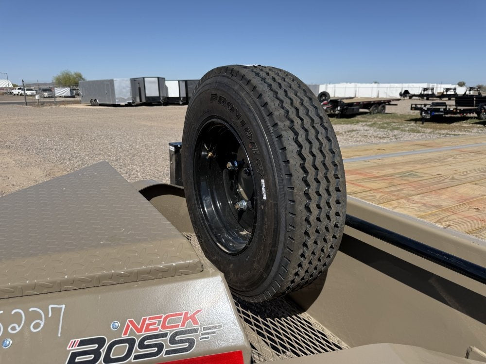 24' Horizon FFT Bumper Pull Full Deckover TIlt Trailer - (2) 10K Axles 018030