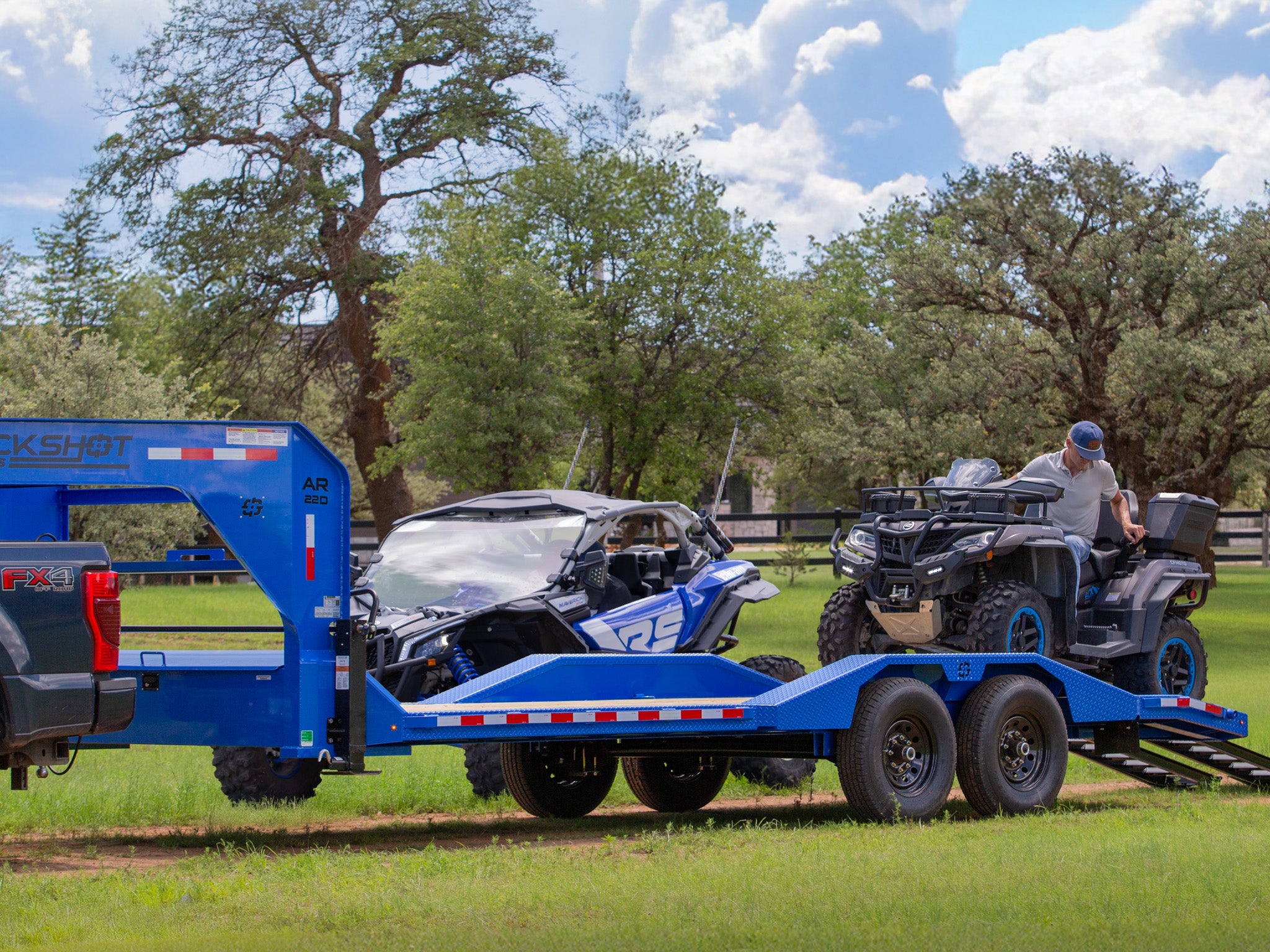 Buckshot AR Gooseneck Equipment Trailer