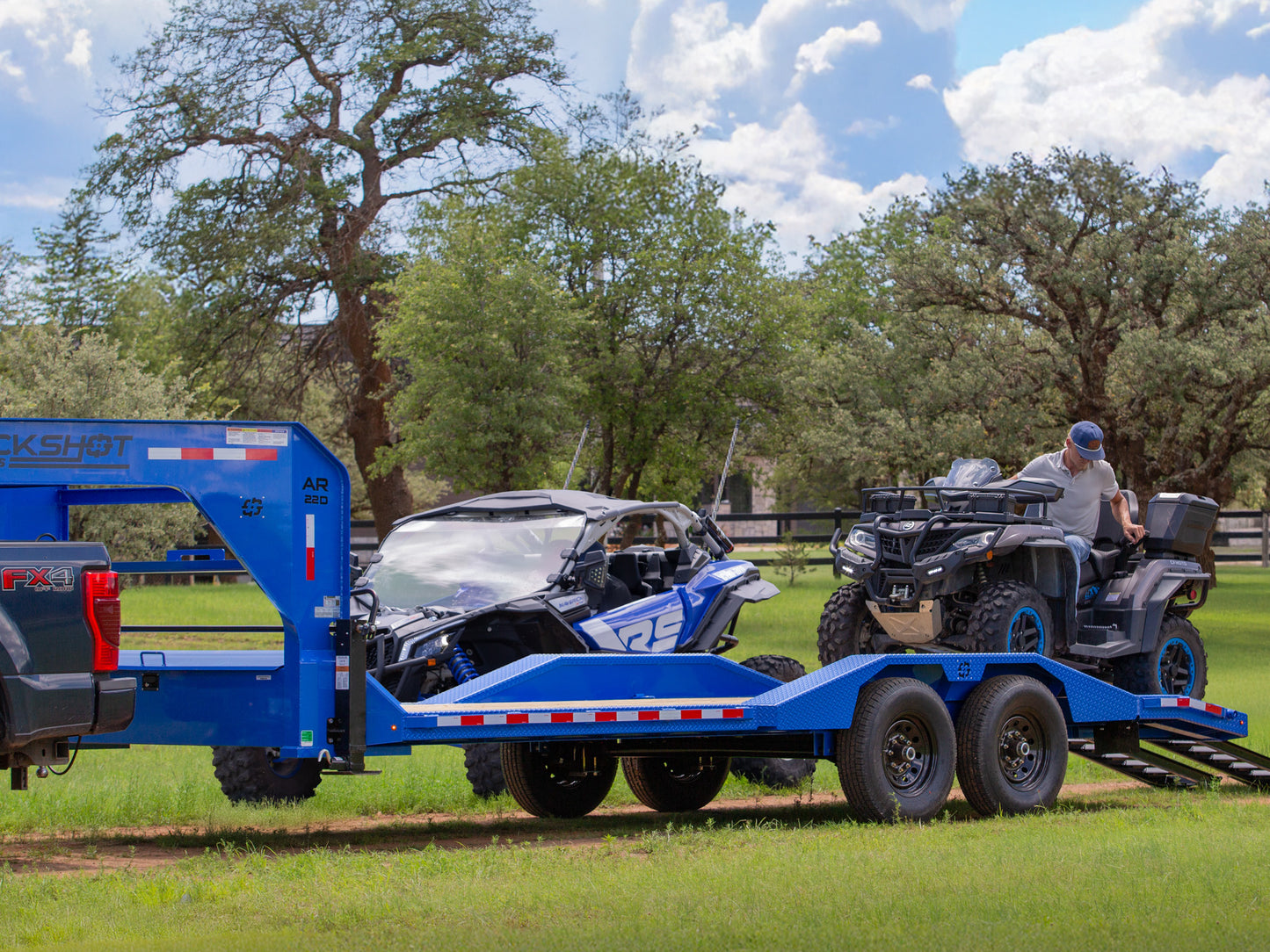 Buckshot AR Gooseneck Equipment Trailer