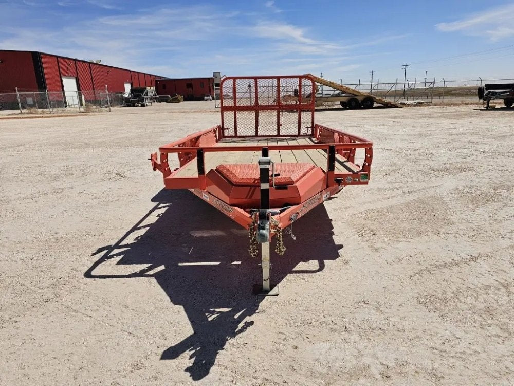 14' Horizon UTZ Bumper Pull Utility Trailer - (2) 3.5K Axles 15580