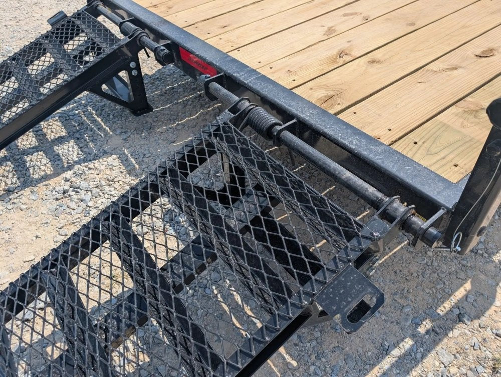 20' Horizon UTZ Bumper Pull Utility Trailer - (2) 3.5K Axles 11103