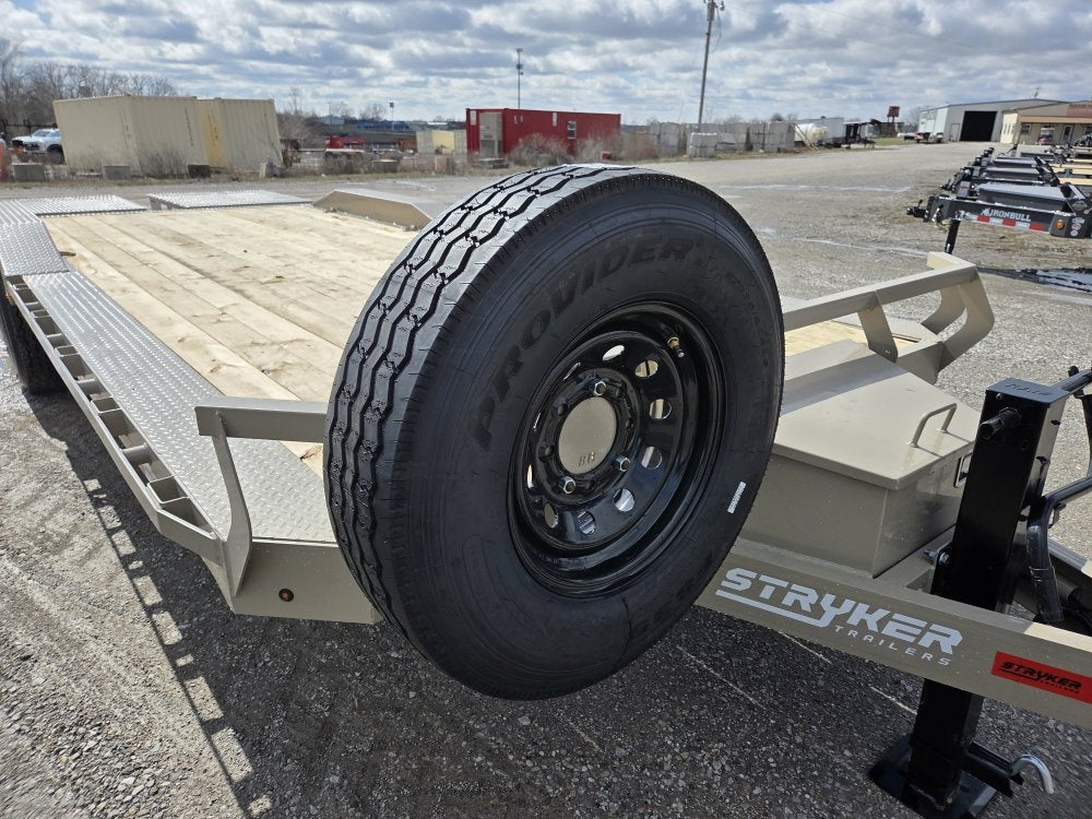 22' Stryker SET Bumper Pull Equipment Trailer DOF - (2) 7K Axles 4083