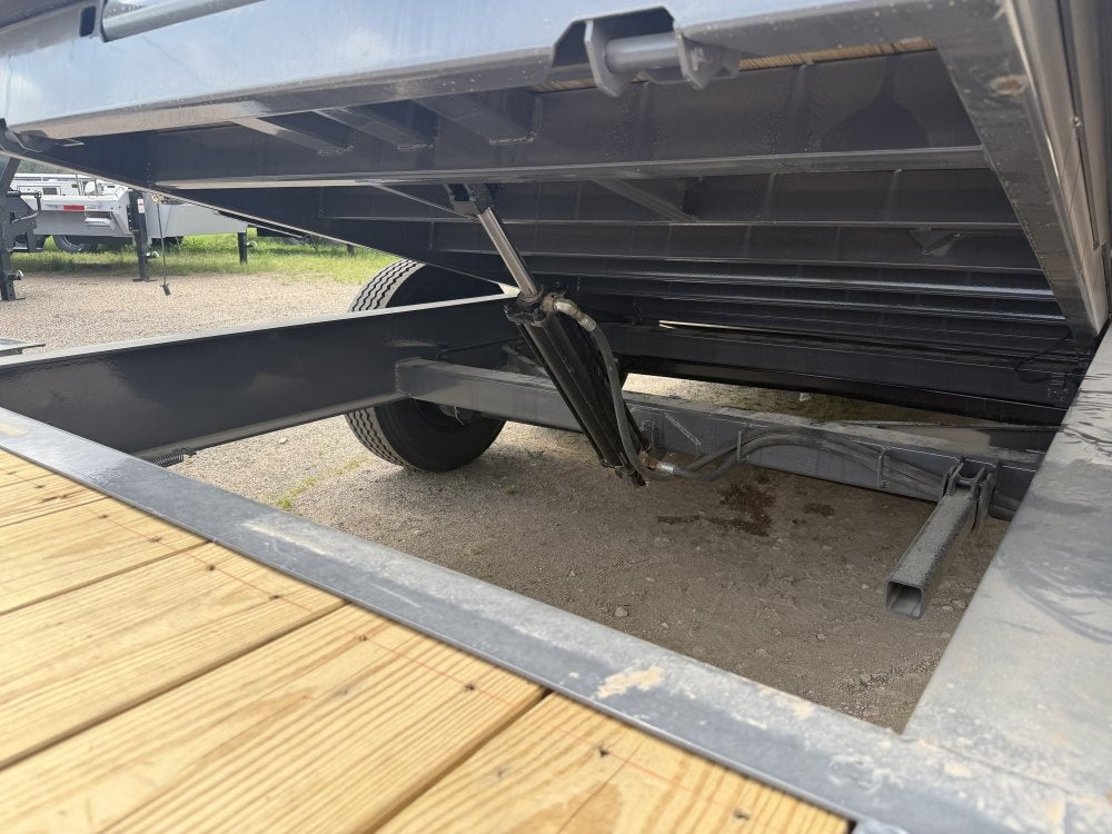 22' Horizon HET Bumper Pull Equipment Tilt Trailer Drive Over Fenders - (2) 10K Axles 15468