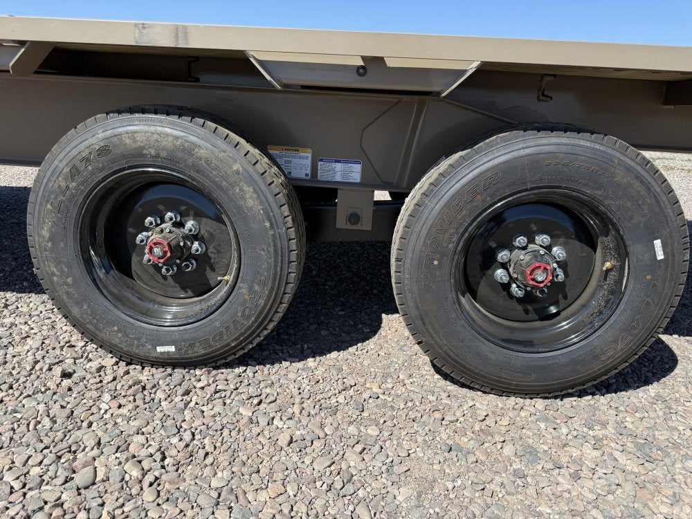 24' Horizon FFT Bumper Pull Full Deckover TIlt Trailer - (2) 10K Axles 018030
