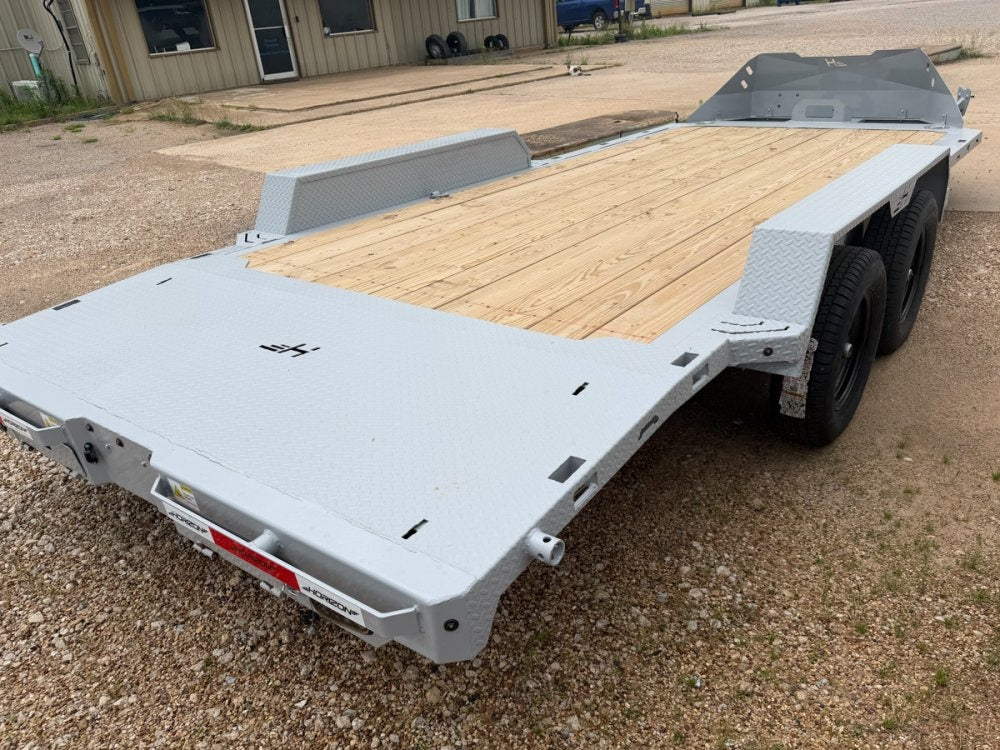 18' Horizon CEZ Bumper Pull Single Car Trailer 16083