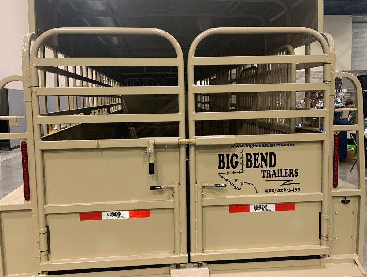 Big Bend Bumper Pull Livestock Trailer