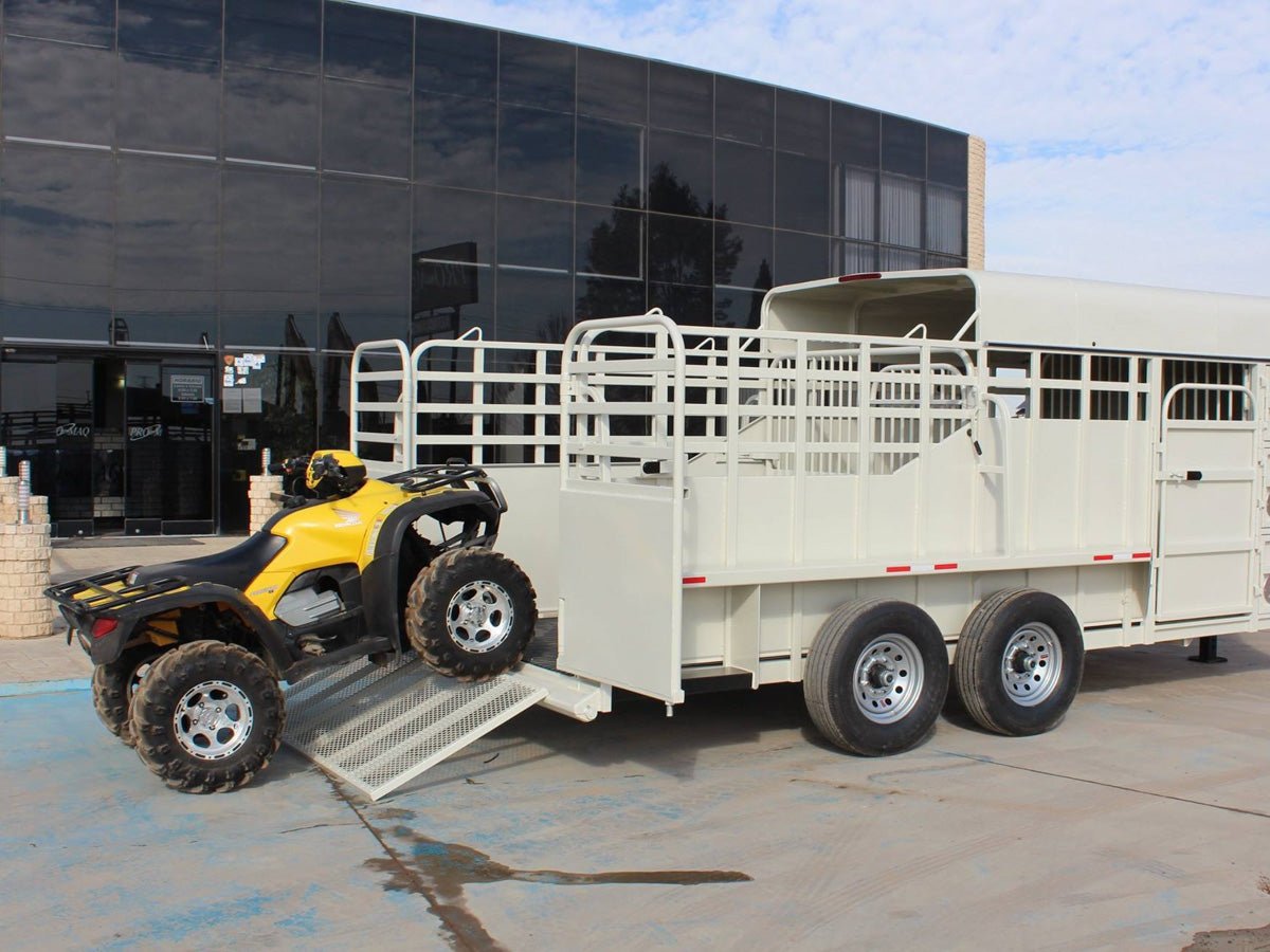 Big Bend Bumper Pull Livestock Trailer