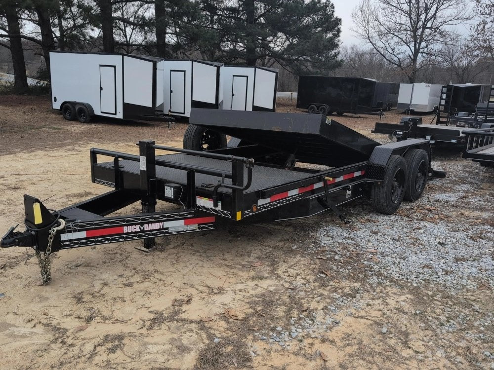 Buck Dandy 20' Tilt Trailer 7K (16'+4') - Equipment Tilt - TrailerSwap