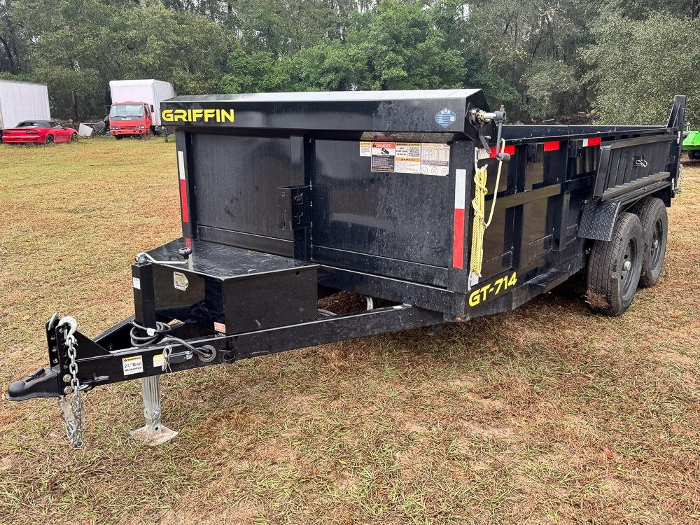14' x 7' Manufacturer Bumper Pull Dump 44162